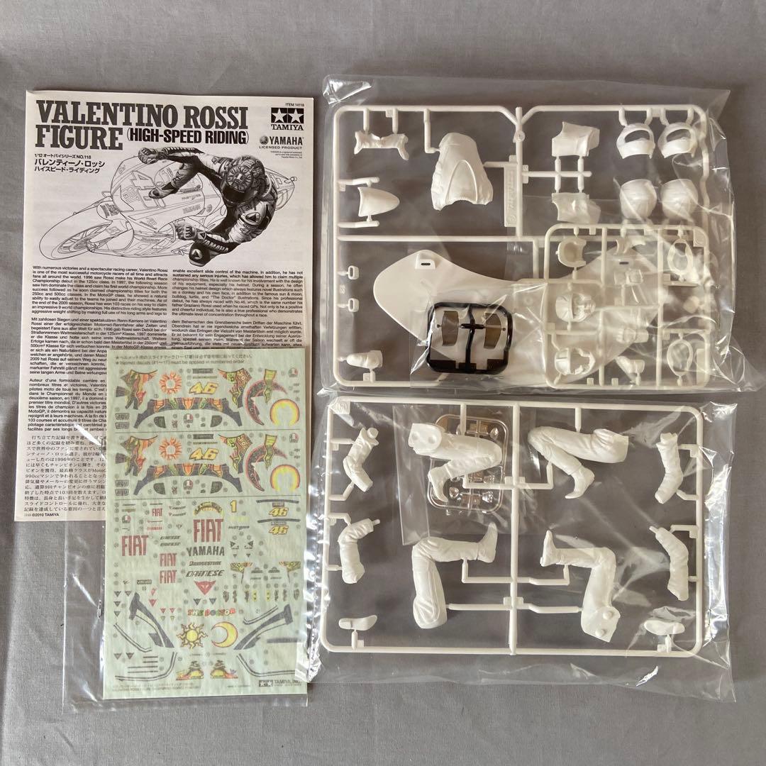 【希少】タミヤ 1/12 バレンティーノ・ロッシ ハイスピードライディング